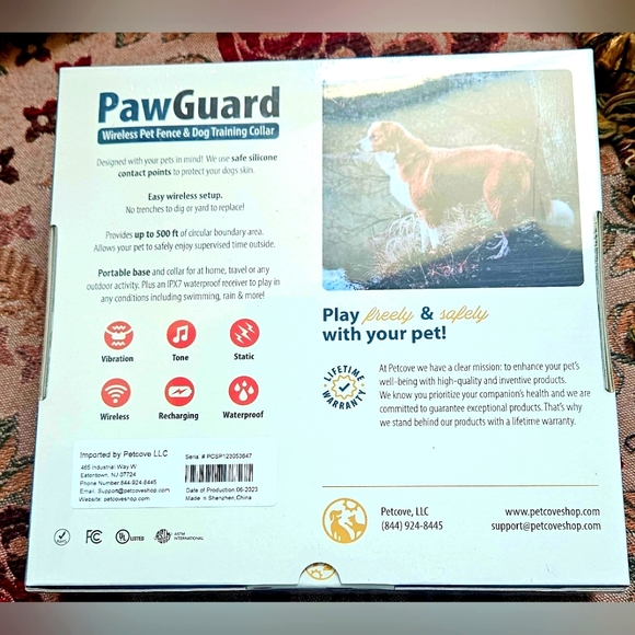 Wireless Dog Fence System & Remote Training Collar - Picture 9 of 10